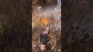 Kratos is non-flammable || God of War #ps5