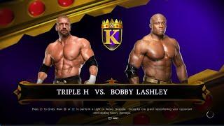 WWE 2K22 - Triple H vs. Bobby Lashley