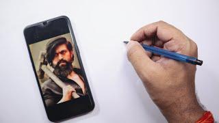 KGF Drawing using pen l Drawing Yash l Artist Ankit Jasmatiya