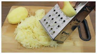 Grated potatoes‼️ I wish I had tried the recipe before, the result  