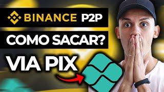 COMO SACAR REAL NA BINANCE VIA PIX! Binance P2P - PELO CELULAR | Como Fazer Agora!