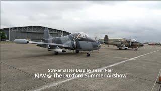 [4K] Strikemaster's Attack! The Strikemaster Display Team Pair @ Duxford Summer Airshow