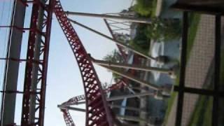 Maverick Front Seat on-ride POV Cedar Point