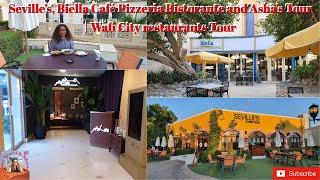 Seville's, Biella Café Pizzeria Ristorante and Asha’s Tour | Wafi City restaurants Tour