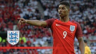 Marcus Rashford's debut goal for England | Goals & Highlights