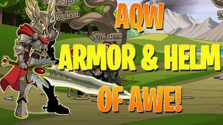 =AQW= How To Get The Armor of Awe & The Helm of Awe!