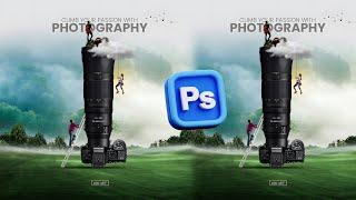 Creative Camera Manipulation Tutorial | Photoshop Tutorial