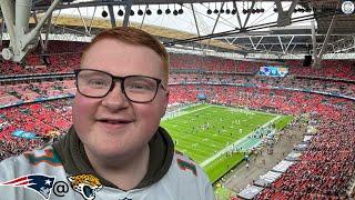 New England Patriots Fans Take Over Wembley Stadium For The NFL International Series In London 2024