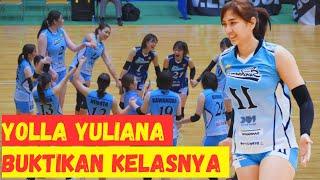 ‼️Aksi Yolla Yuliana Makin Gacor | Set ke-3 || Tokyo Sunbeams Vs Hiroshima Oilers #yollayuliana