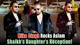 "Bollywood Meets Politics: Mika Singh at Aslam Shaikh's Daughter's Reception" #mikasinghnewsong