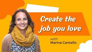 Create the job you love ~ Marina Cantafio at #TJF21 Switzerland