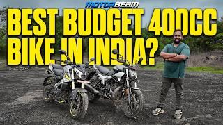 Best Budget 400cc Bike In India? - Hero Mavrick 440 vs Bajaj Pulsar NS400Z | MotorBeam