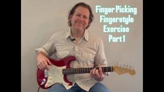 Beginner Fingerpicking Fingerstyle Pattern Guitar Lesson Tutorial Part @MrGGuitarClass