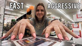 FAST & AGGRESSIVE ASMR IN PUBLIC 