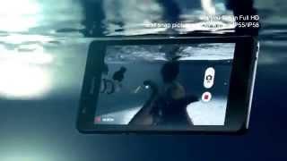 Official  Xperia™ ZR - A Closer look: Experience filming underwater in Full HD