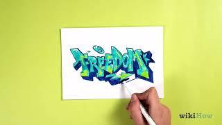 How to Draw Graffiti Letters