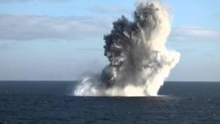 Sea Mine Explosion