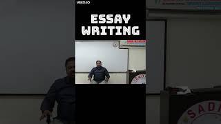 Essay Writing - UPSC & TNPSC | Sadik Sir | Part -01 | Sadik IAS Academy