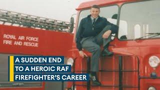 The heroic RAF firefighter who was forced out of the military