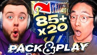 Opening My 85 x 20 SERIE A PACK In Pack & Play!!!