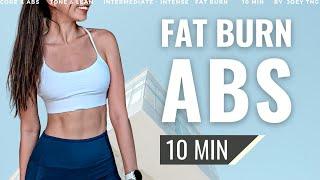 10 MIN Intense ABS + FAT BURN WORKOUT  // 10分钟每日马甲腹肌保养训练