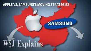 Inside Apple’s and Samsung’s Supply Chain Shift Away From China | WSJ