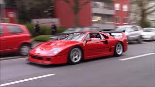 Ferrari F40 LM on the streets of essen Germany