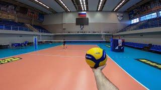 Волейбол от первого лица | VOLLEYBALL FIRST PERSON TRAINING | ZENIT ST. PETERSBURG|LIBERO|56 episode