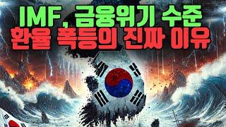  IMF, 금융위기 수준?? 환율 벼랑 끝에 서다! 