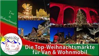 Die Top Weihnachtsmärkte für Van und Wohnmobil