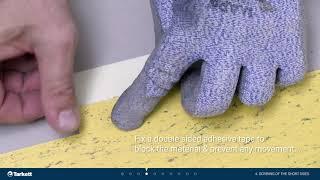 How to install Tarkett Linoleum flooring