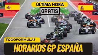 F1 HOY:  Horarios y dónde ver el Gran Premio de España de F1