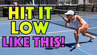 7 KEY Ways To Keep The Ball LOW In Pickleball (So You Can Prevent An Attack Before It Happens)