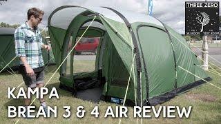 Kampa Brean 3 + 4 Air Review