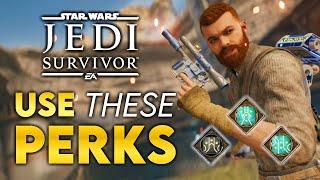 Star Wars Jedi Survivor The BEST Perks To Use