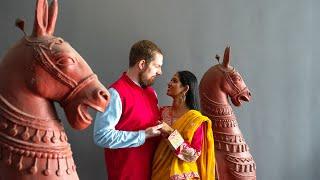 When India meet USA | Haldi Stories | Bengali Wedding | Nolan & Eshna | Framing Cinematic | 4K |