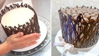 How To Make Chocolate WRAP Cage | CHOCOLATE HACKS by Cakes StepbyStep