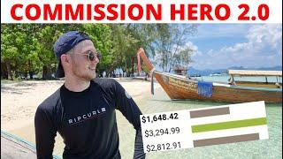 Commission Hero 2.0 Review l My Results + BONUSES