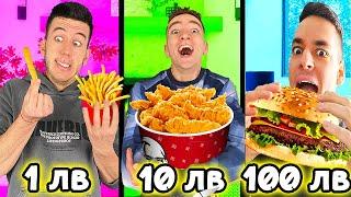 ИЗЯЖ ХРАНАТА И ТИ ПЛАЩАМ CHALLENGE!