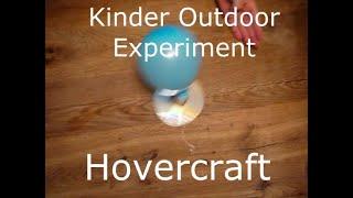 Kinder Outdoor Experimente Ein Hovercraft in fünf Minuten basteln