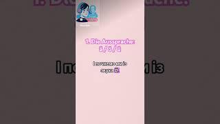 1. Вимова умлаутів ä ö ü в німецькій  #deutschlernen #deutscha1