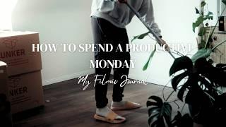 How to Spend A Productive Monday | A Day in My Life in Germany | Aesthetic Silent Vlog