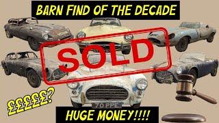 Big Barn Find = HUGE Money - Barn Find Of The Decade Sold! How Much Did It Sell For? #barnfind