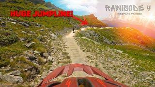 MASSIVE JUMPLINE AT BIKEPARK VERBIER/ RAWISODE 4 /FULLSENDTV