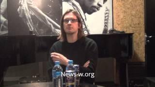 Steven Wilson - Moscow press conference 14.02.2016