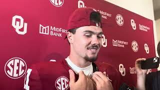 Oklahoma Football: QB Jackson Arnold postgame interview