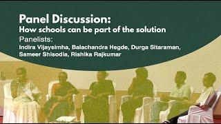 How can schools be part of the solution? Bhoomi International Conference - In Search of Well Being