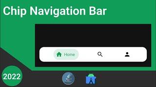 How To Make A Chip Navigation Bar  - Android Studio Tutorial.