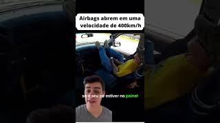 Ande sempre com cinto e sem o pé no painel #carro #airbag #acidente #traumatok