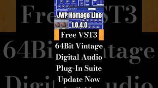 JWP Homage Line 1.0.4.0 Available Now Free! | #jwpstream on #Twitch #SynthEdit #AudioPlugins